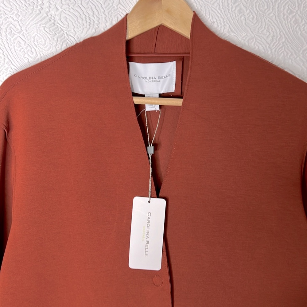 NWT Carolina Belle Long Line Jacket Duster - Picture 3 of 3